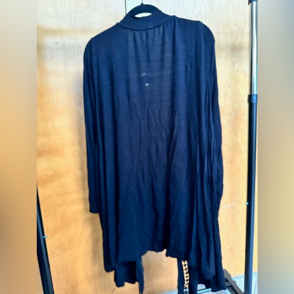 Viscose Black Cardigan - Picture 2 of 4